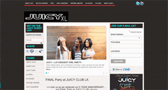 Desktop Screenshot of juicyclubla.com
